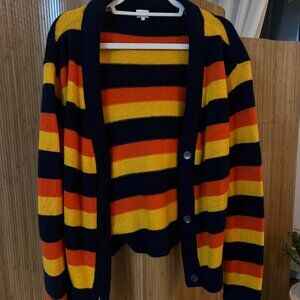 KULE Stripped Cashmere Sweater